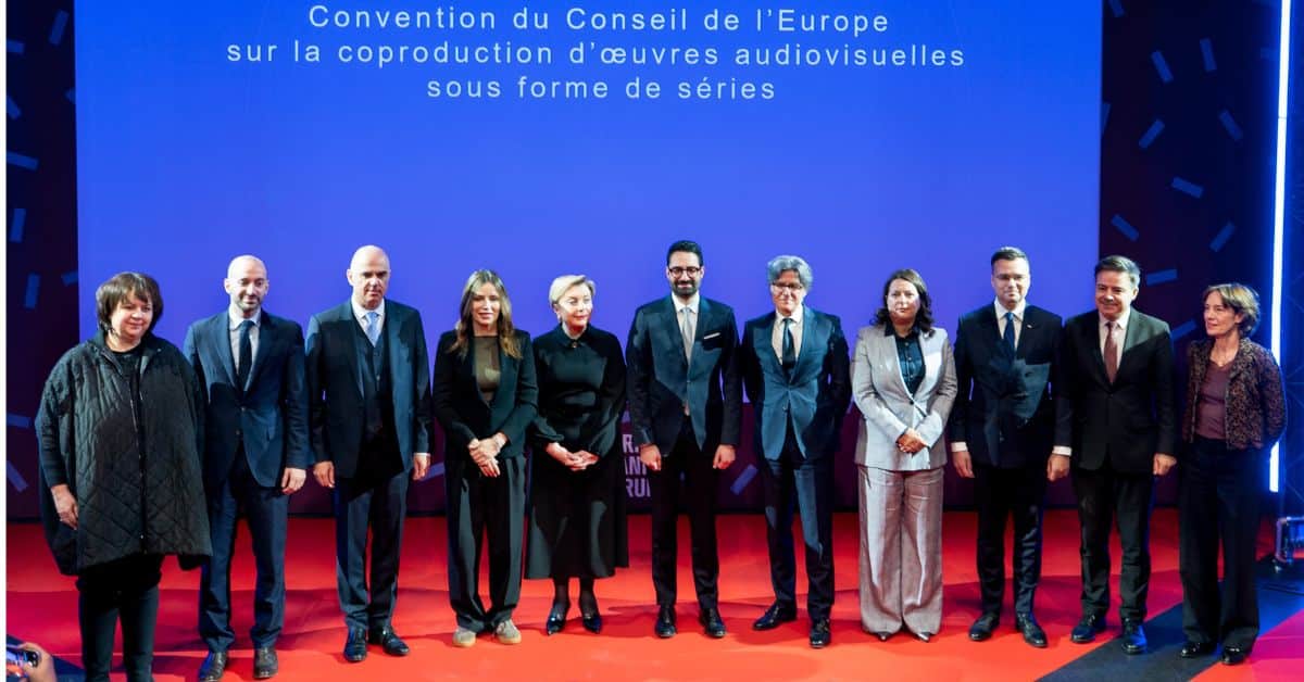 Nueve países firman el convenio del Council of Europe para la coproducción de series