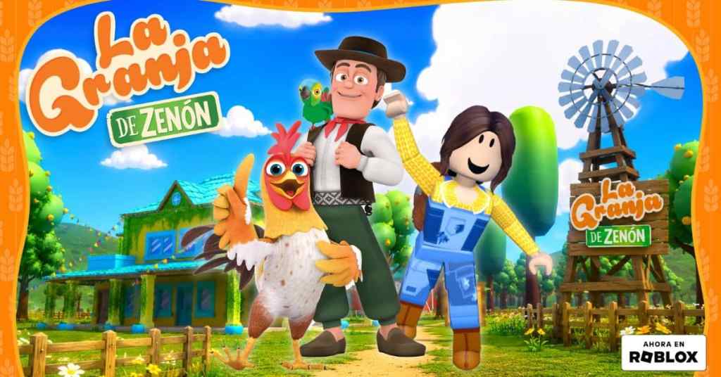 La granja de Zenón se expande a Roblox