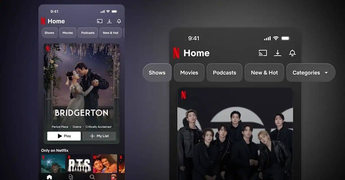 Netflix lanza nueva función de video vertical